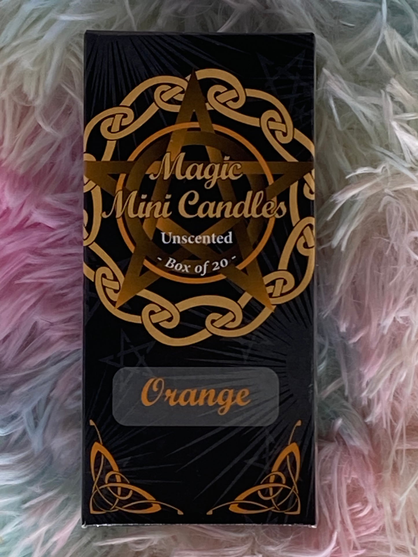 Orange Chime Candle