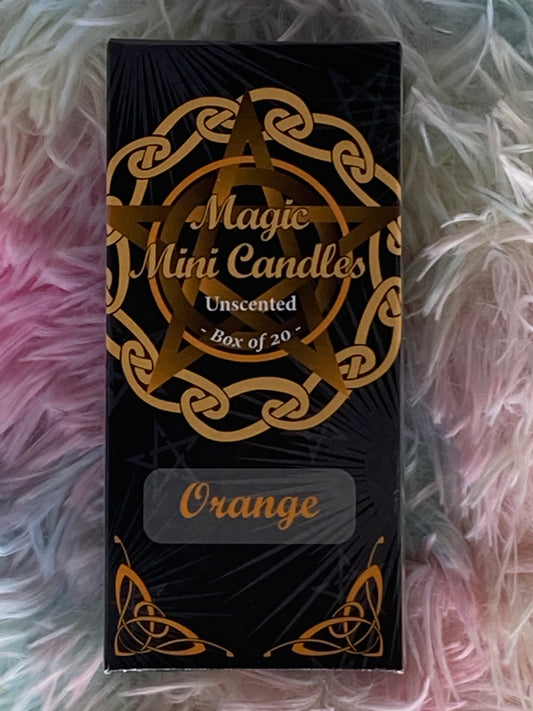 Orange Chime Candle