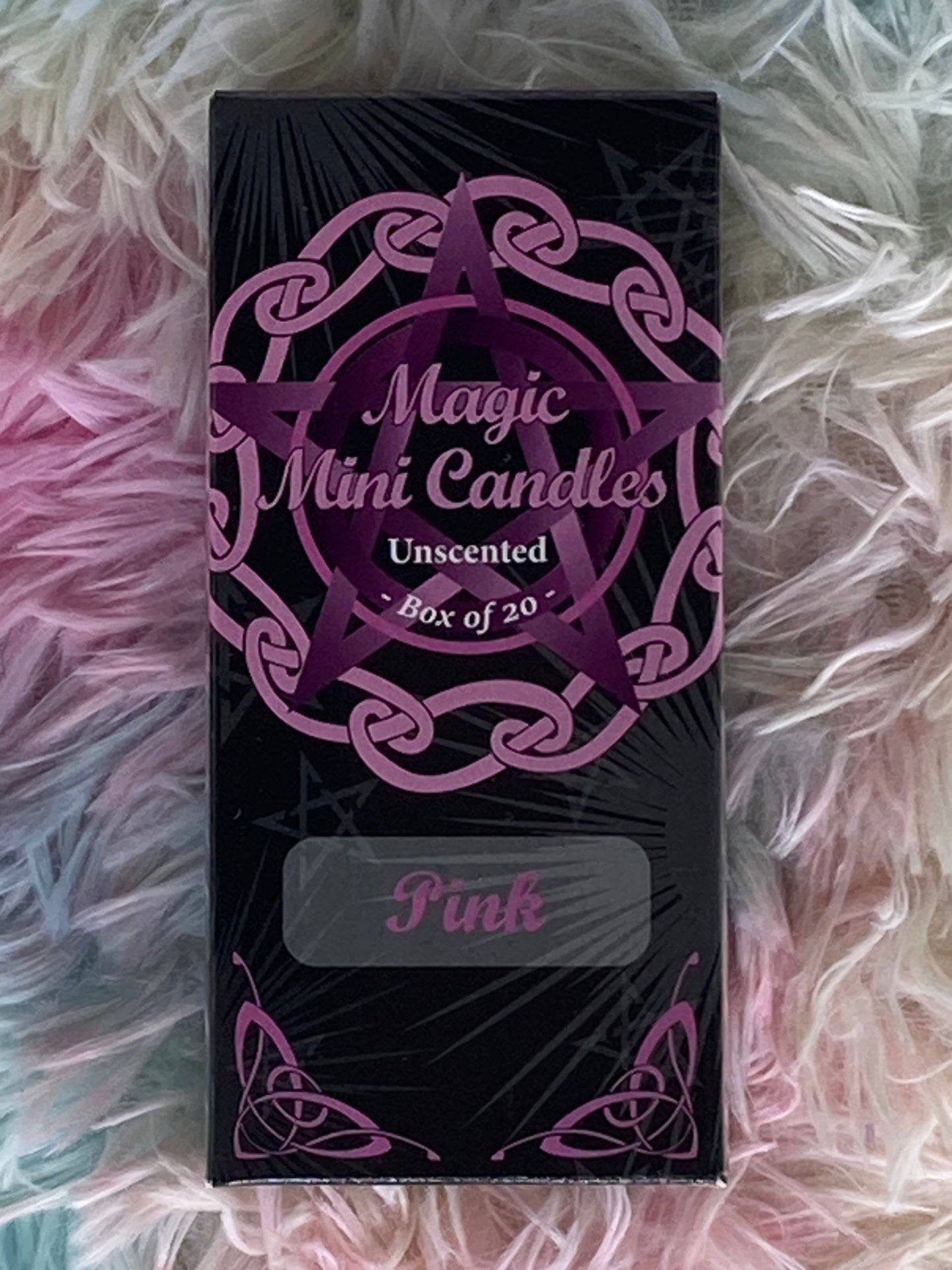 Pink Chime Candles